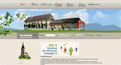Desktop Screenshot of primaria-feldioara.ro